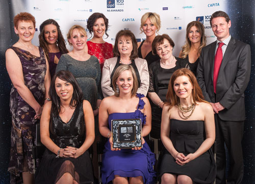 Our HR team picked up the award for Team of the Year.