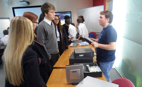 Allstate Northern Ireland teaches the next generation about the IT industry.