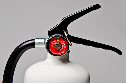 Check your fire extinguisher.