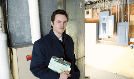 Sump pump inspection