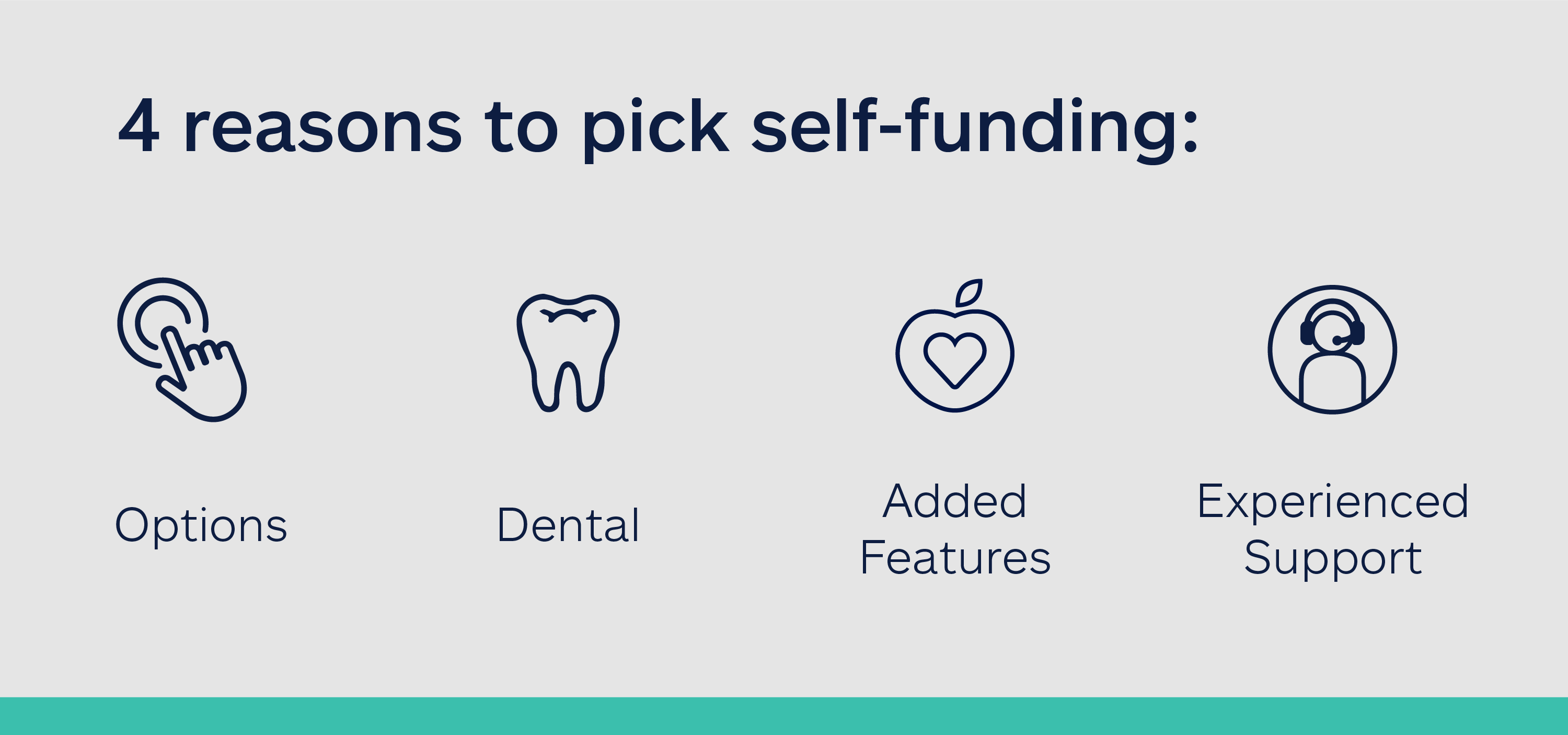 Self-Funded infographic.