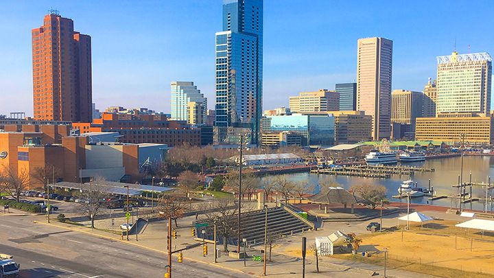 image of Baltimore skyline. 